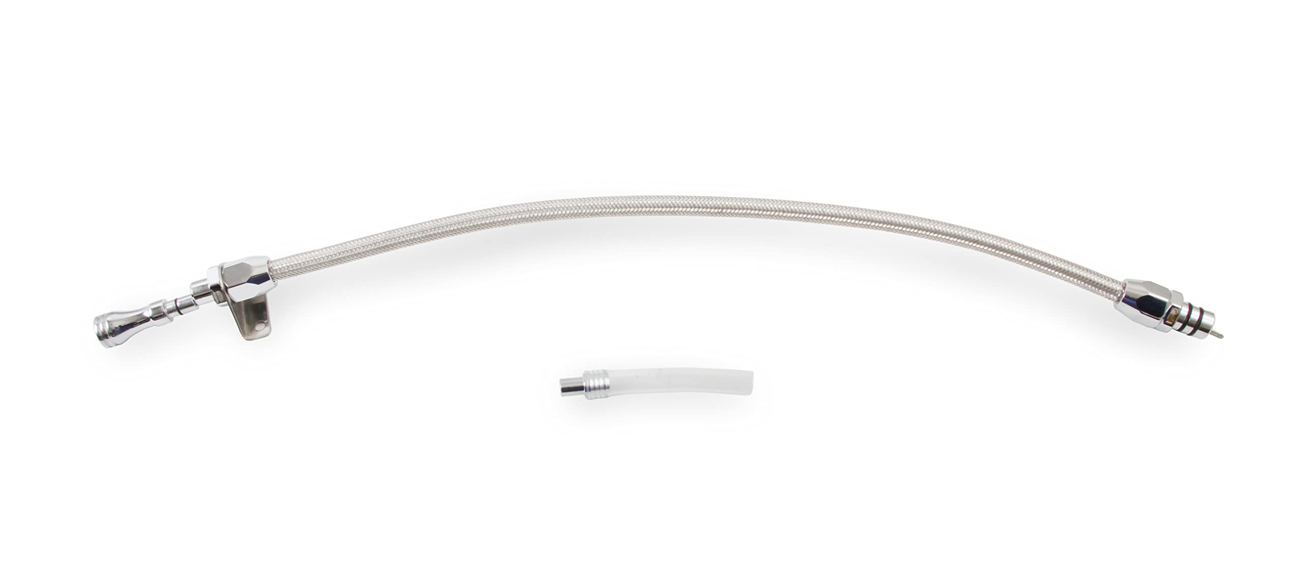Automatic Transmission Dipstick & Tube Mr. Gasket 9704G - Braided Stainless Steel