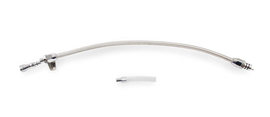 Automatic Transmission Dipstick & Tube Mr. Gasket 9704G - Braided Stainless Steel