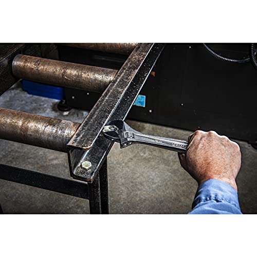 Crescent 3 Pc. Wrench Set Adjustable 6", 8" & 10" - Mechanical & Plumbing Wrenches - With Larger Knurl & Hex Jaw - Chrome Plated to Resist Rust & Corrosion - Reduces Fatigue - Hand Tools - AC3PC