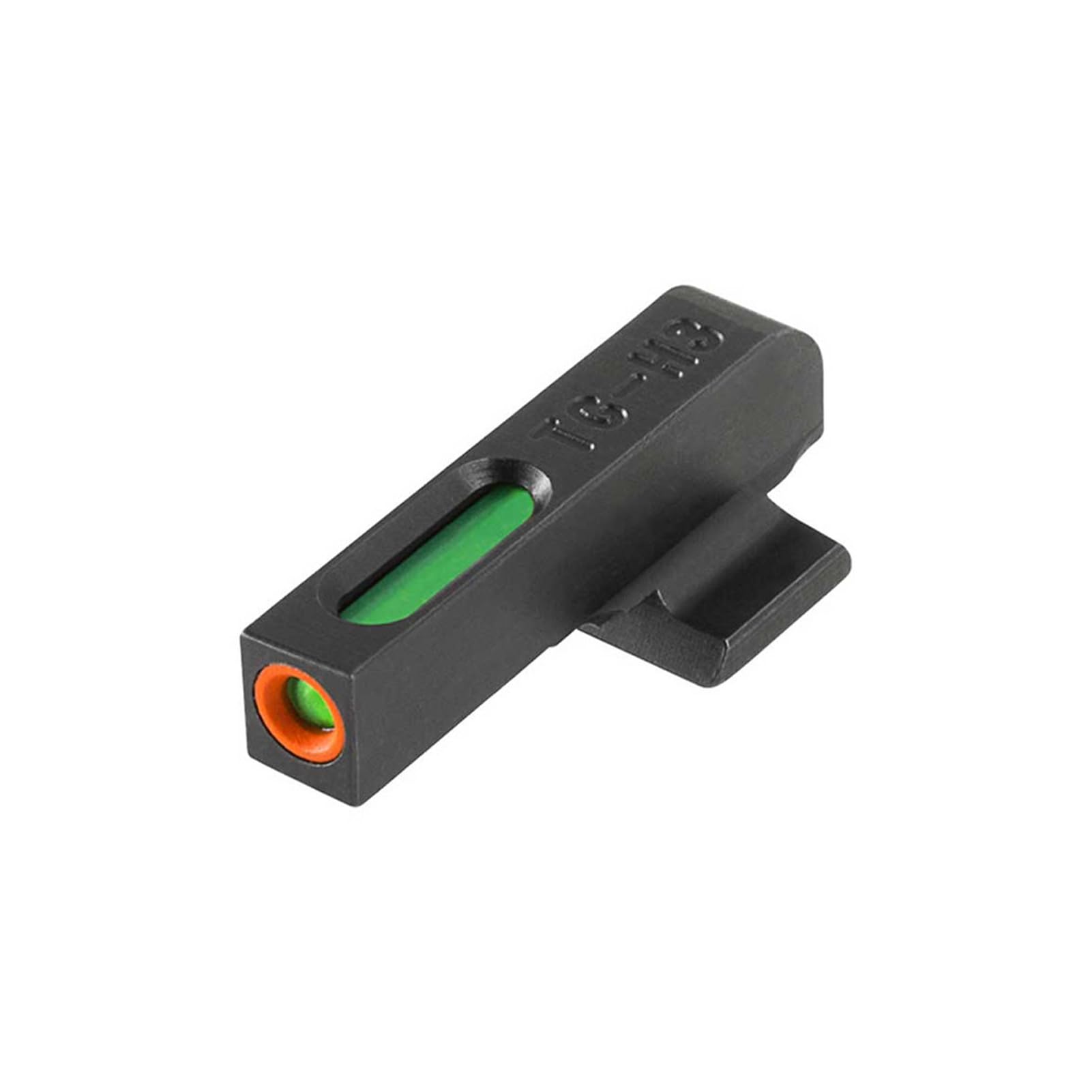 Handgun Sight TRUGLO TFX PRO | Compact Snag-Free Durable Shock-Resistant Glowing Tritium & Fiber-Optic Xtreme Night Sight with High Contrast Orange Front Ring, Compatible with FN FNX40 Handguns