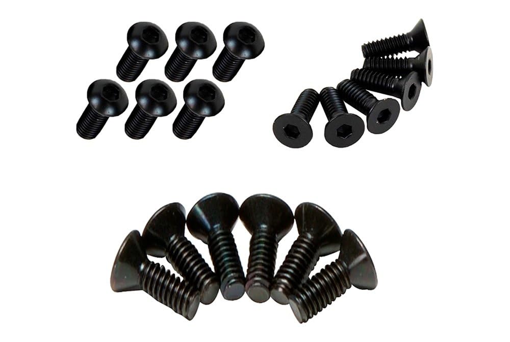Kentrol 50719 Wrangler™ TJ Door Hinge Set of 4 Pieces Black 03-06 fits