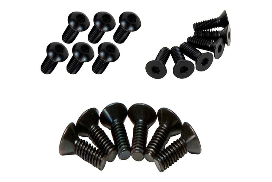Kentrol 50719 Wrangler™ TJ Door Hinge Set of 4 Pieces Black 03-06 fits