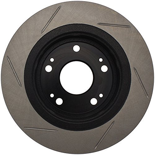 Sport StopTech Slotted Brake Rotor (Rear Left),gray 126.40068SL