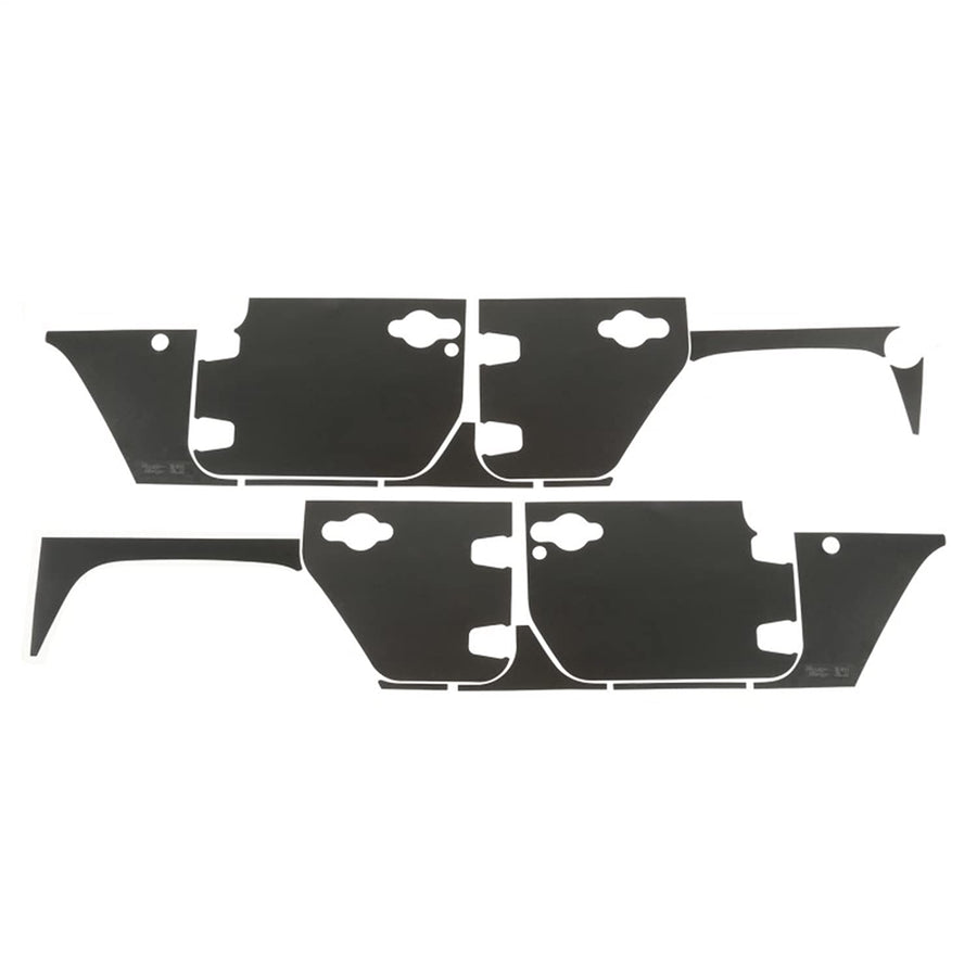 Magnetic Protection Panel Kit | Rugged Ridge | 12300.53 | Fits 2007-2018 Jeep Wrangler JK 4-Door