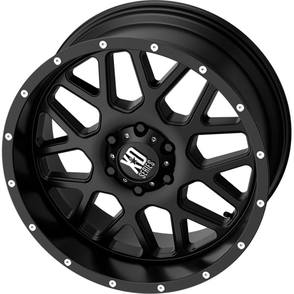 XD Wheels Grenade Xd820 Satin Black Wheel with Alloy Steel (20 x 9. inches /8 x 125 mm, 0 mm Offset)