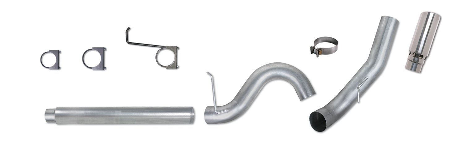 KIT 5in DPF-BACK Diamond Eye SGL AL: 2011-2015 CHEVY 6.6L 2500/3500 (K5162A)