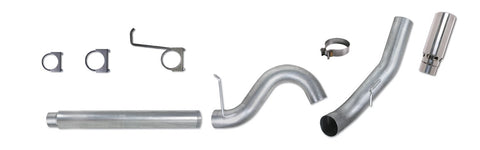 KIT 5in DPF-BACK Diamond Eye SGL AL: 2011-2015 CHEVY 6.6L 2500/3500 (K5162A)