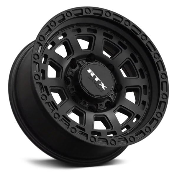Custom RTX Wheel - 20x9, 0 Offset, 6x139.7 Bolt Pattern, 106.1mm Hub - Satin Black Rim