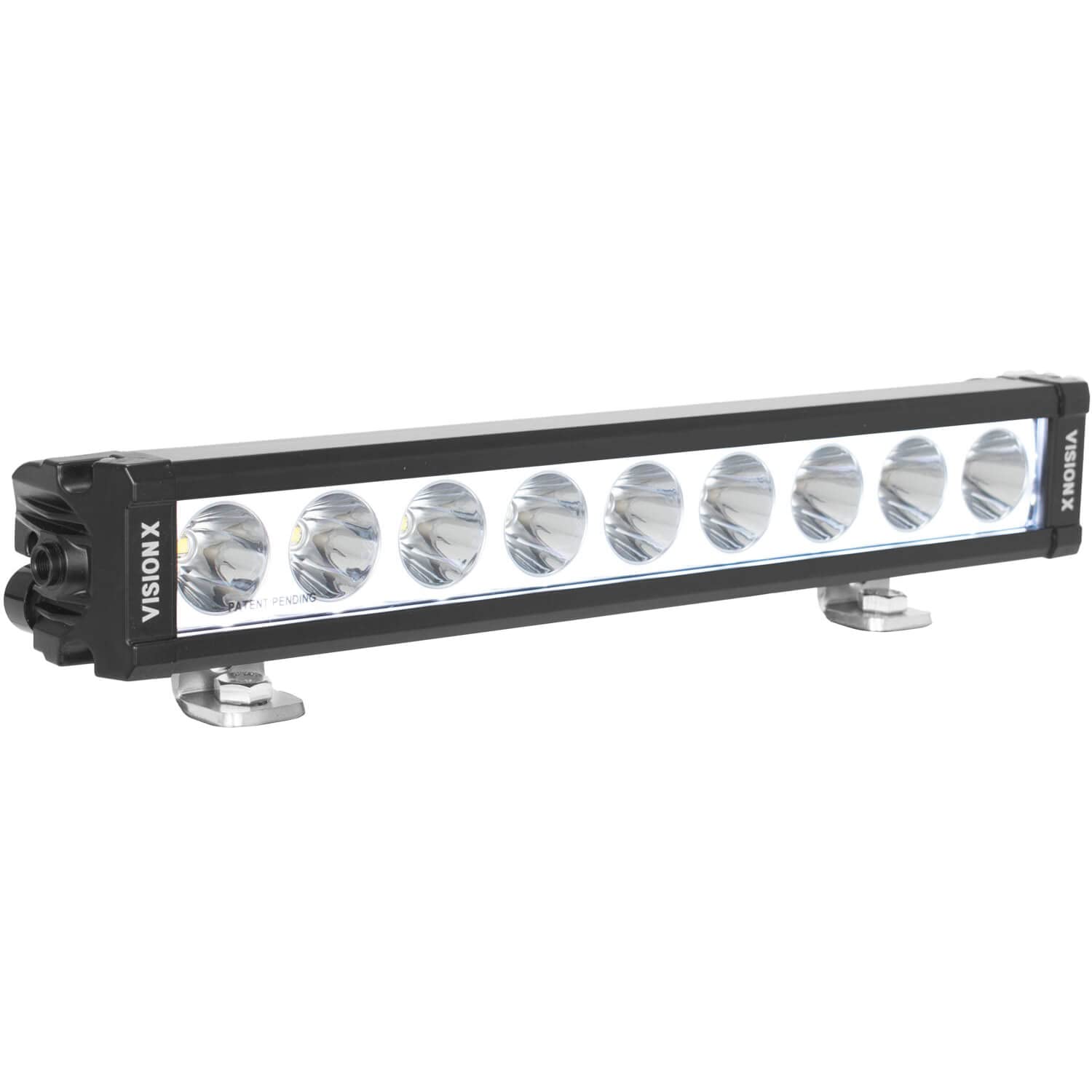 Vision X Lighting 13″ XPL Series Halo 9 Led Beam Light Bar XPL-H9EMH (Including End Cap Mounting L Bracket And Harness)