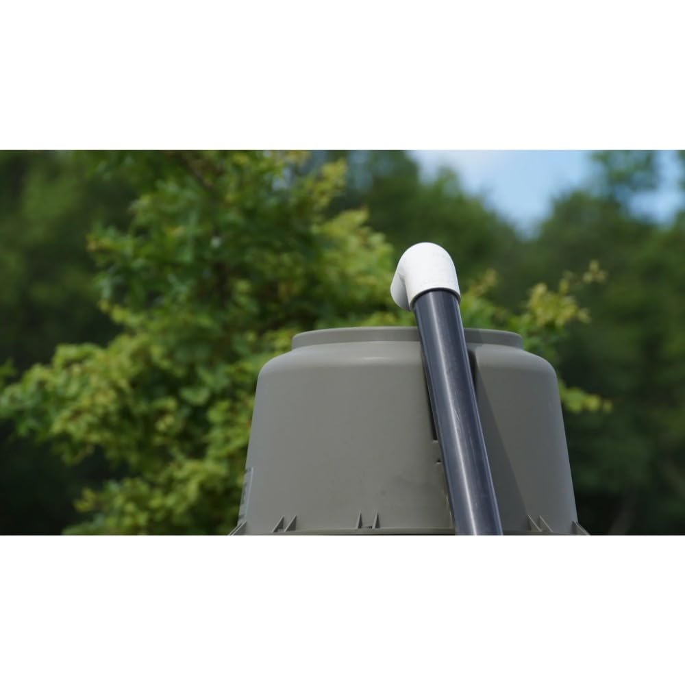 Badass Auger Tripod Hunting Game Feeder Filler BA-AUG-100 Capsule Feeders, Green
