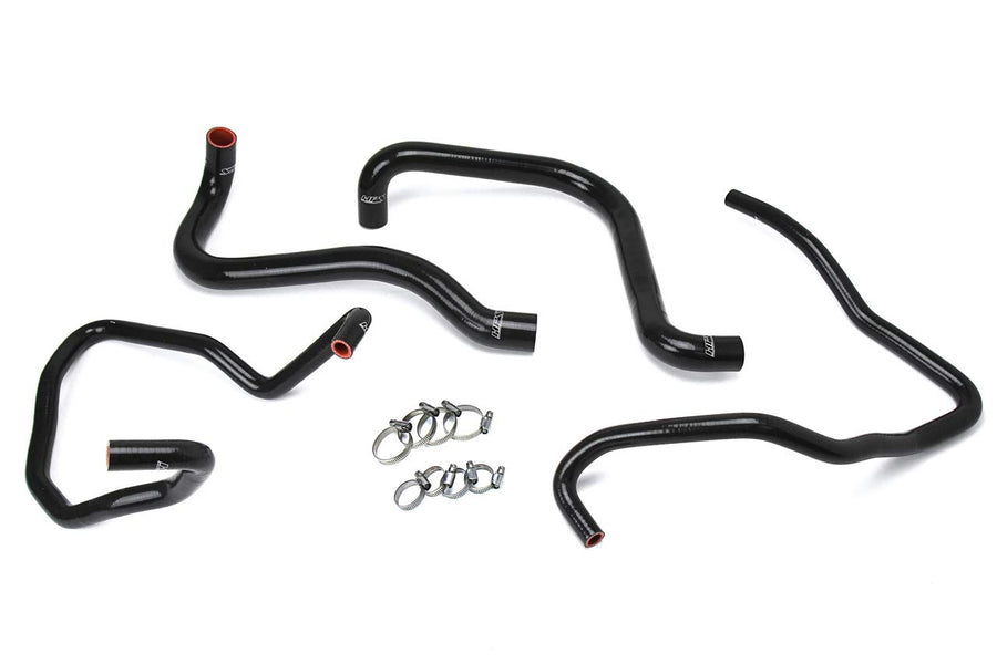 Black HPS 57-1589-BLK Silicone Radiator and Heater Coolant Hose Kit