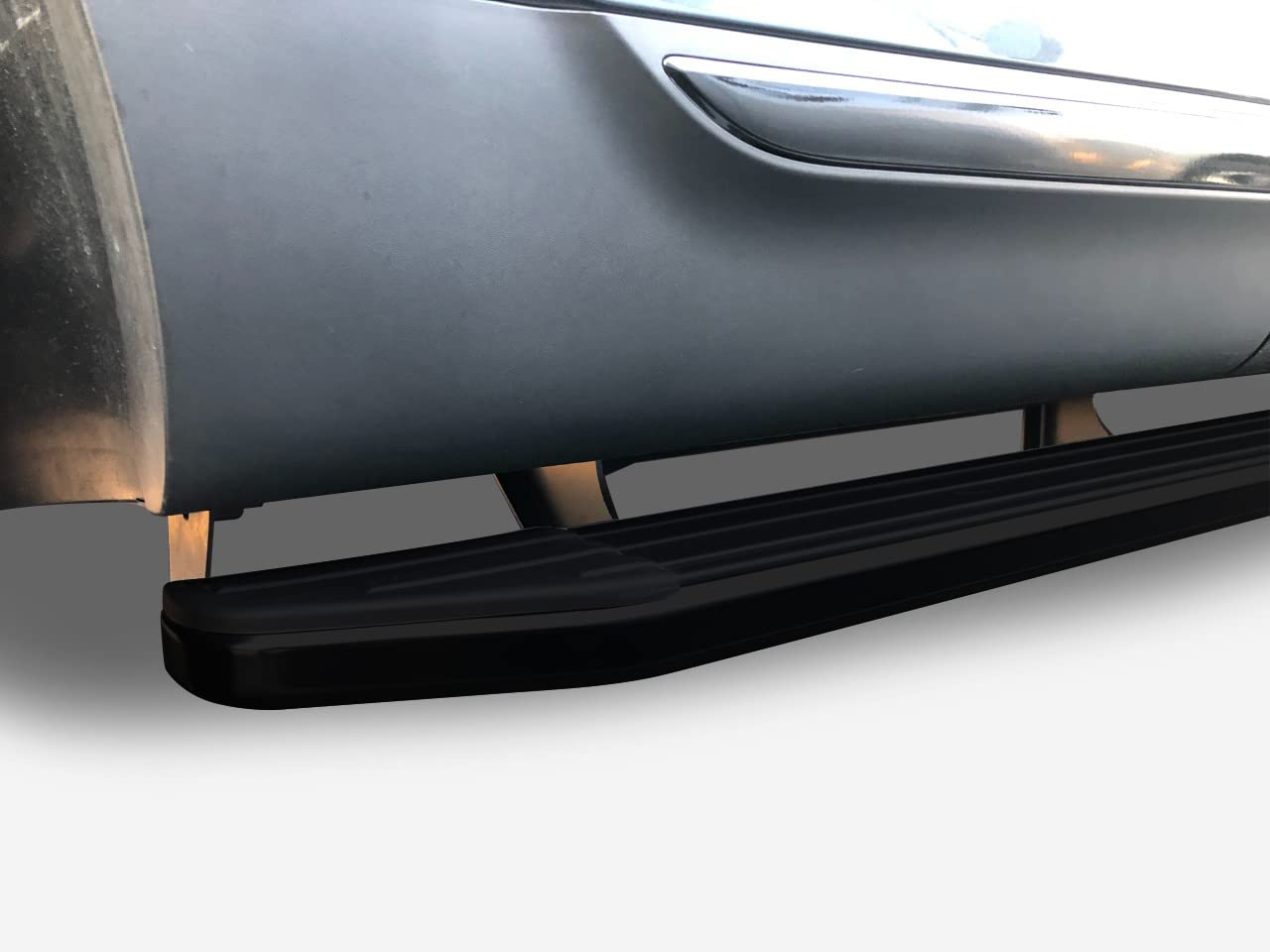 Peerless Black Horse Running Boards Black Compatible with 2019-2024 Subaru Forester-PR-S0169BK