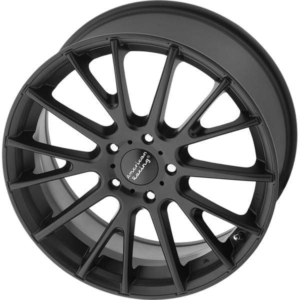 AR904 American Racing 16X7 5X4.5 5.57 40mm SATIN BLACK - AR90467012740