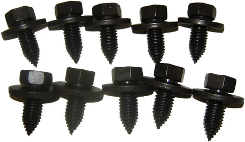 Hood Hinge Bolt Kit Brothers Trucks L0023-67 - 10-Pieces - Left/Right