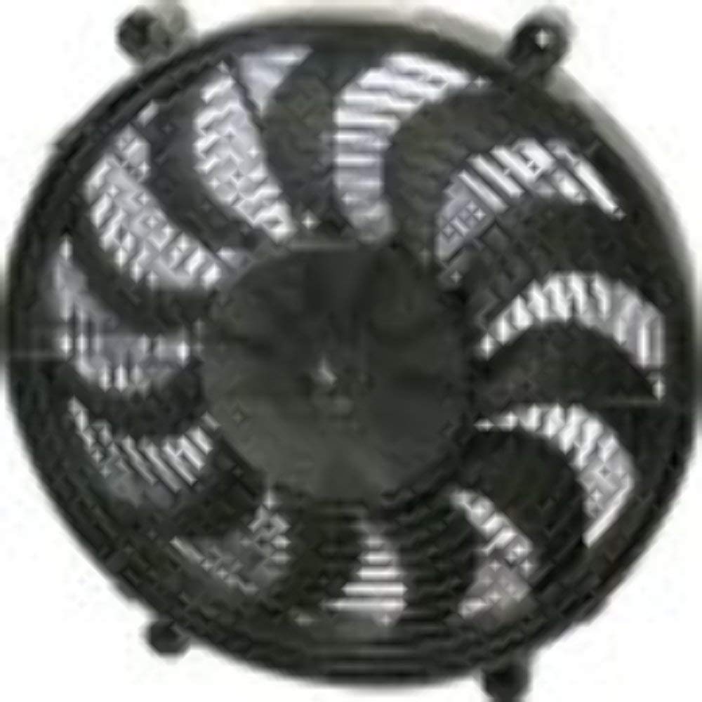 18217 Derale 17" High Output Radiator Fan,Black