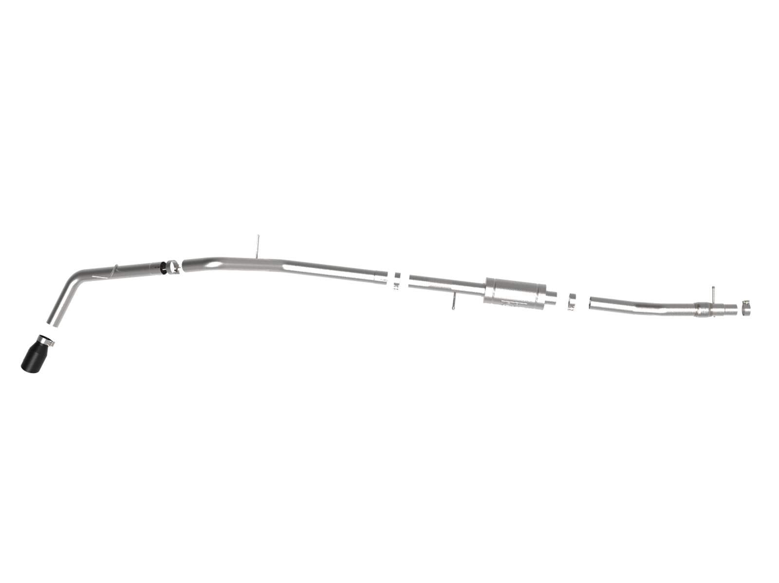 Apollo GT Series aFe Power 3" 409 Stainless Steel Cat-Back Exhaust System