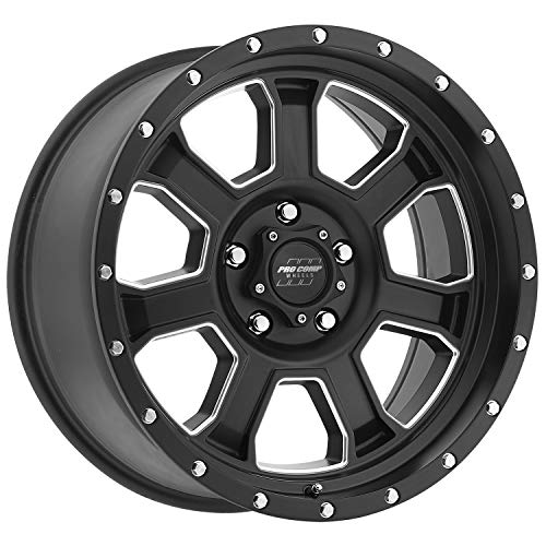 Pro Comp PXA43 Alloys 20X9 5X150 S-BLK MILL 0MM - PXA5143-2955