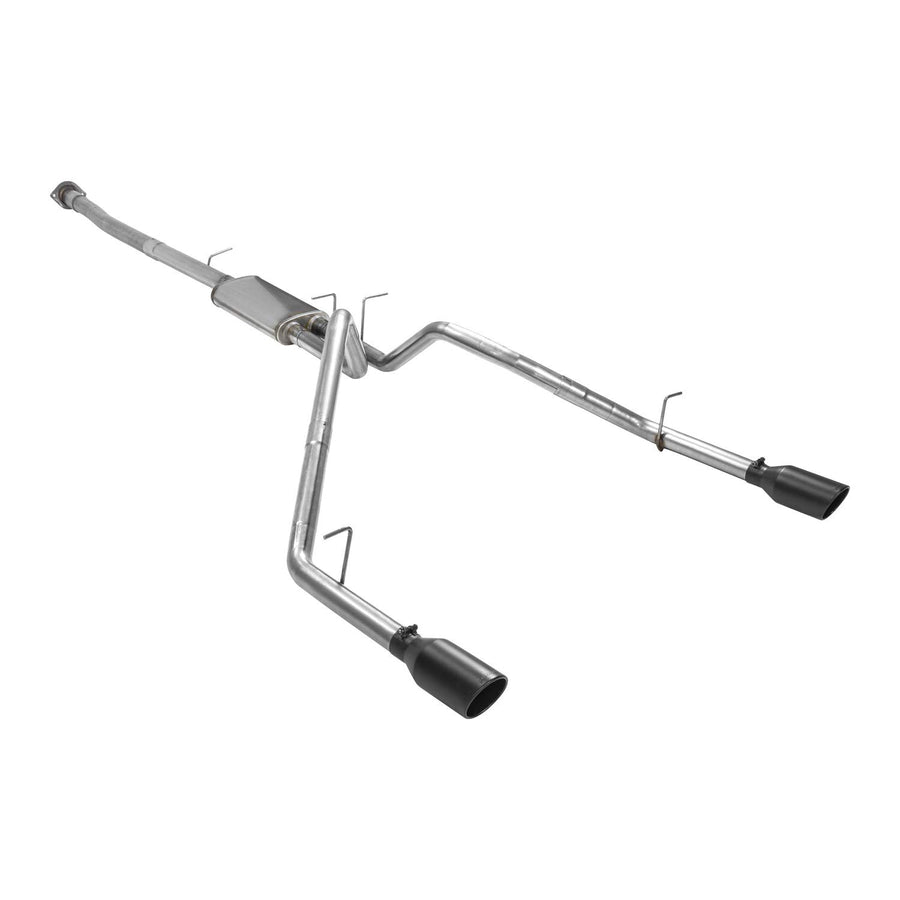 Flowmaster FlowFX 717889 Cat-Back Exhaust Kit 3 Inch Dual 2.5 Inch Tailpipes Stainless Steel 4.5 Inch Black Ceramic Tips Compatible with 2019-2024 RAM 1500 New Body 5.7L with Dual Exhaust