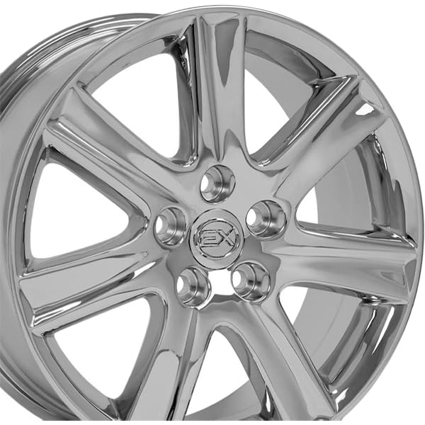 Chrome Wheel OE Wheels LLC LX12-17070-5450-45C Painted (17 x 7. inches /5 x 114 mm, 45 mm Offset)