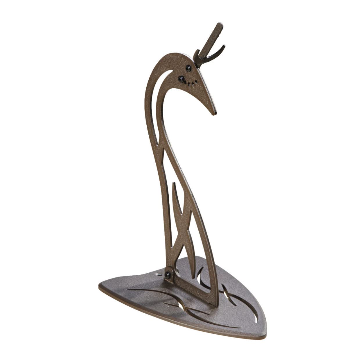 Skull Hooker European Trophy Mount Table Hooker – Perfect Kit for Table Display of Taxidermy Deer Antlers and other Skulls – Robust Brown