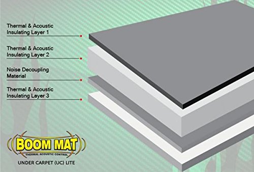 Under Carpet Lite Design Engineering 050113 70" x 72" Sound Absorption and Insulation (35 sq. ft.)