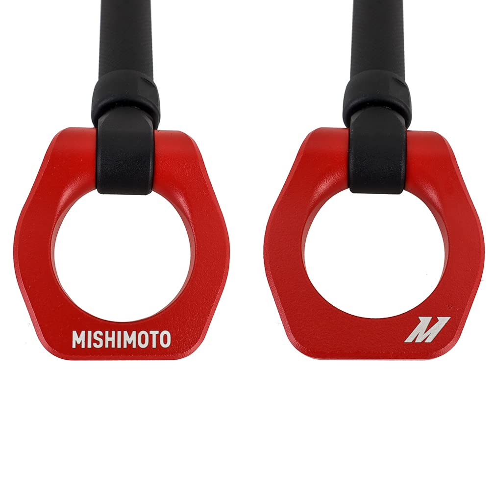 Mishimoto Tow Hook Racing, Front Compatible with BMW E36 1992-1999, Black