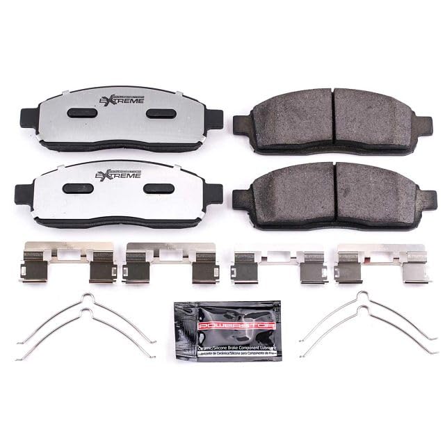 Power Stop Z36-1011 Z36 Truck and Tow Front Brake Pads For Ford F-150 2004-2008, Lincoln Mark LT 2006-2008 [Model Specific]