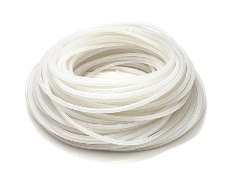 HPS HTSVH95-CLEARx50 50' Length Clear High Temperature Silicone Vacuum Tubing Hose (40 psi Maxium Pressure, 3/8" ID)