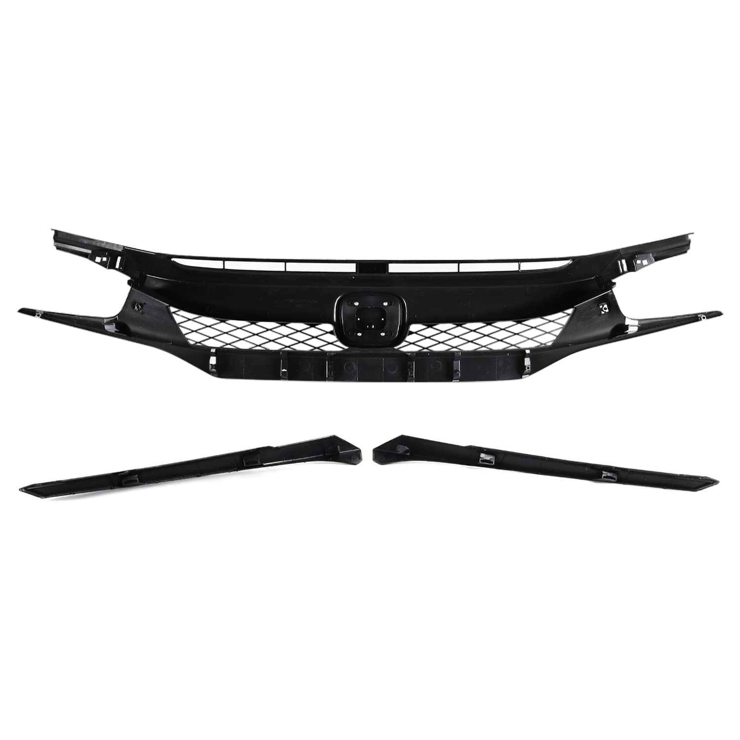 HG-CV16A-BN SPEC-D TUNING Type R Style Grille for 16-Up Honda Civic