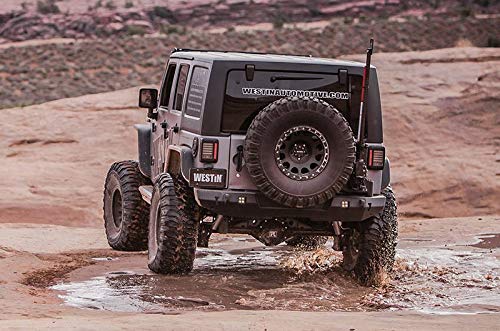 Tire Carrier Kit Westin Automotive 59-82015B Fits Jeep Wrangler