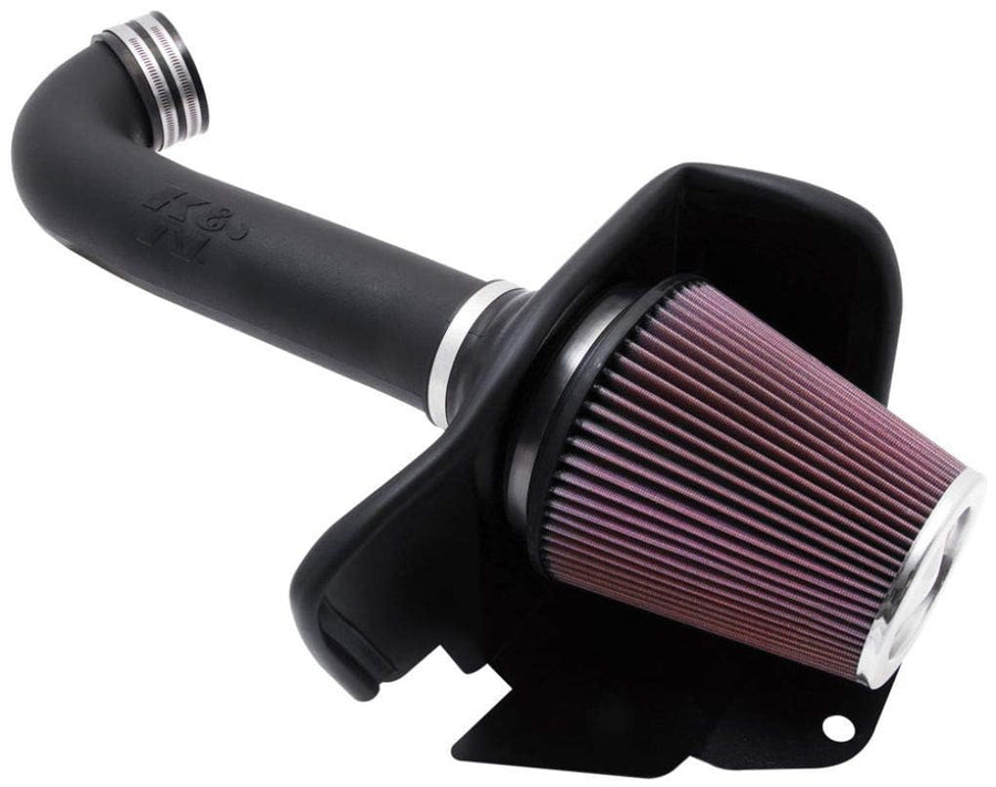 Cold Air Intake System K&N: High-Flow Air Filter, Increase Performance & Towing: Compatible with 2011-2023 Dodge/Jeep Durango, Grand Cherokee, 57-1563