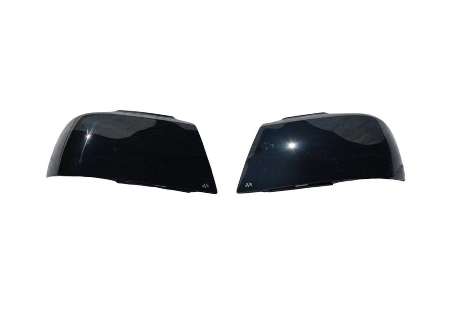 Tailshades Auto Ventshade / Blackout | Fits 2015 Chevrolet/GMC Colorado/Canyon, 2 pcs. | Black - 33559
