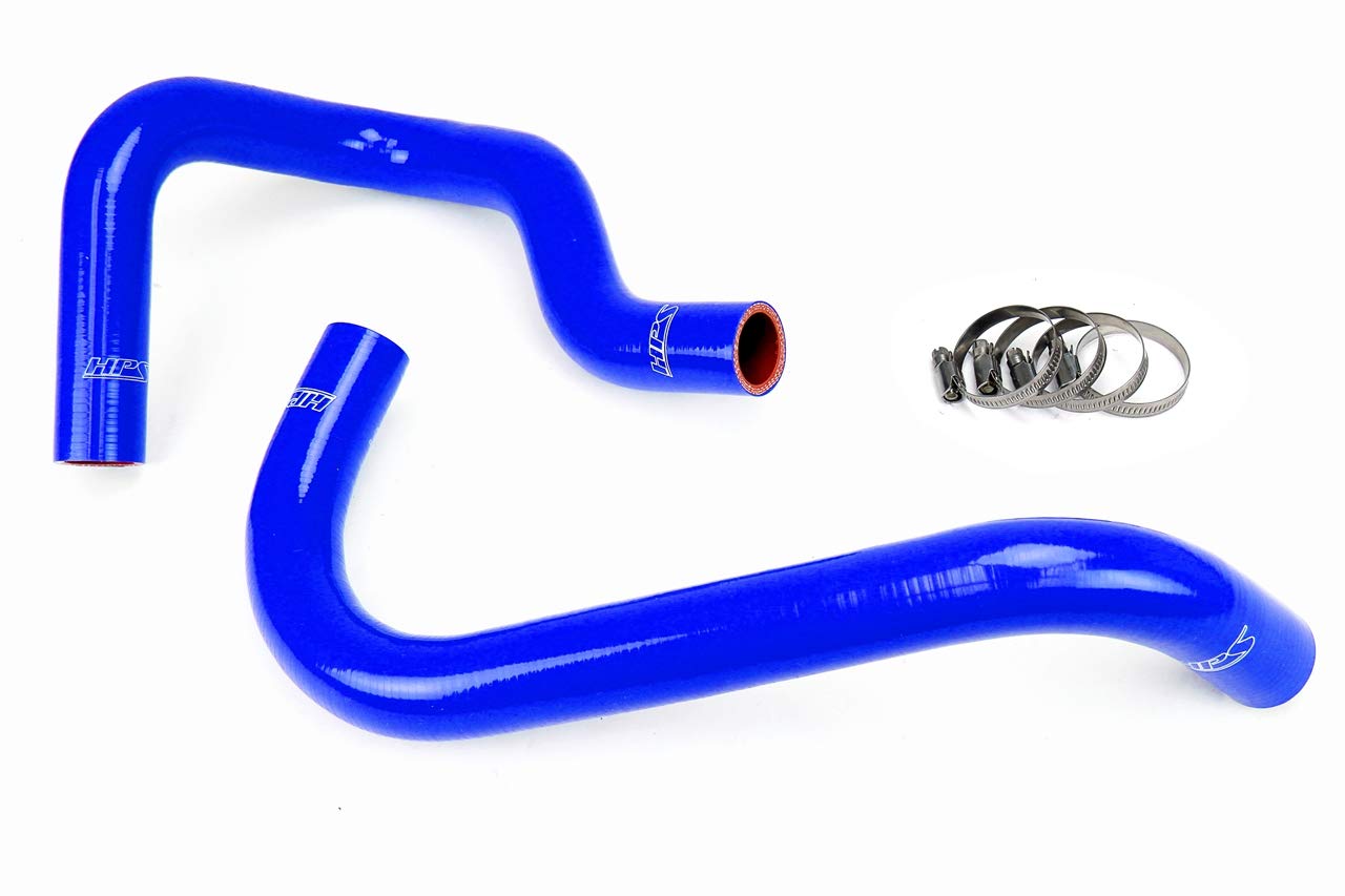Blue HPS Silicone Radiator Hose Kit Coolant OEM Replacement 57-1746R-BLUE
