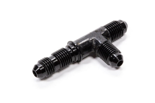 Fragola Performance Systems #4 Bulkhead Tee-On The Run Black 480404-BL