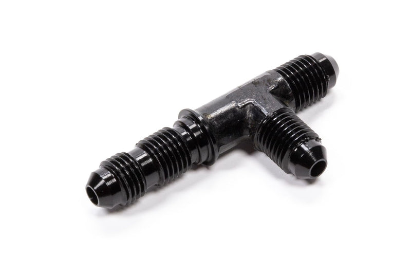 Fragola Performance Systems #4 Bulkhead Tee-On The Run Black 480404-BL