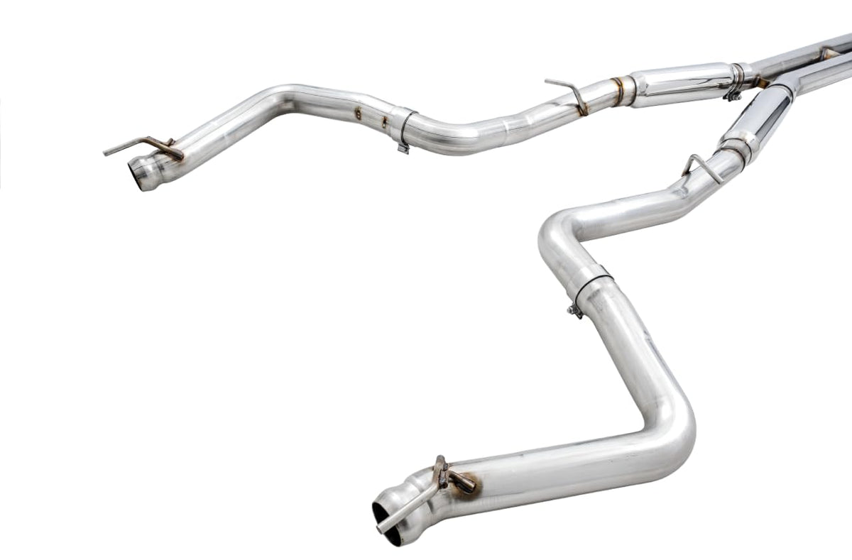 Dodge Challenger AWE Tuning 2015+ 6.4L/6.2L Supercharged Track Edition Exhaust - Use Stock Tips