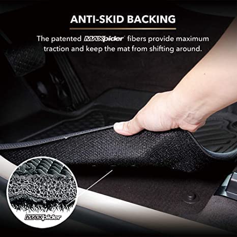MAXTRAC Floor Mat (Black) 3D Custom Fit Compatible with CHEVROLET EQUINOX 2018-2024 - Full Set