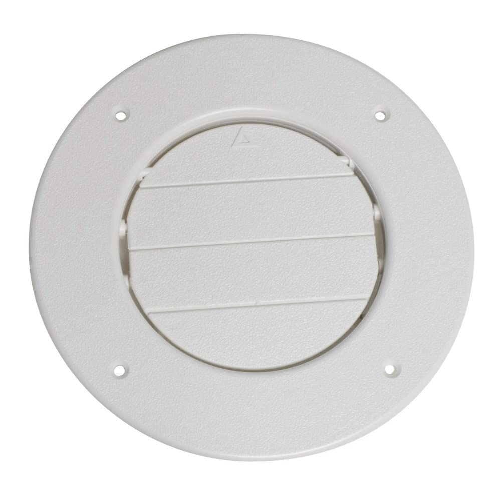 A/C VALTERRA Vent Spaceport 4" Wh, White
