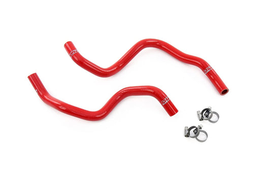 High Temp HPS Reinforced Silicone Red Heater Coolant Hose Kit, 57-2108-RED
