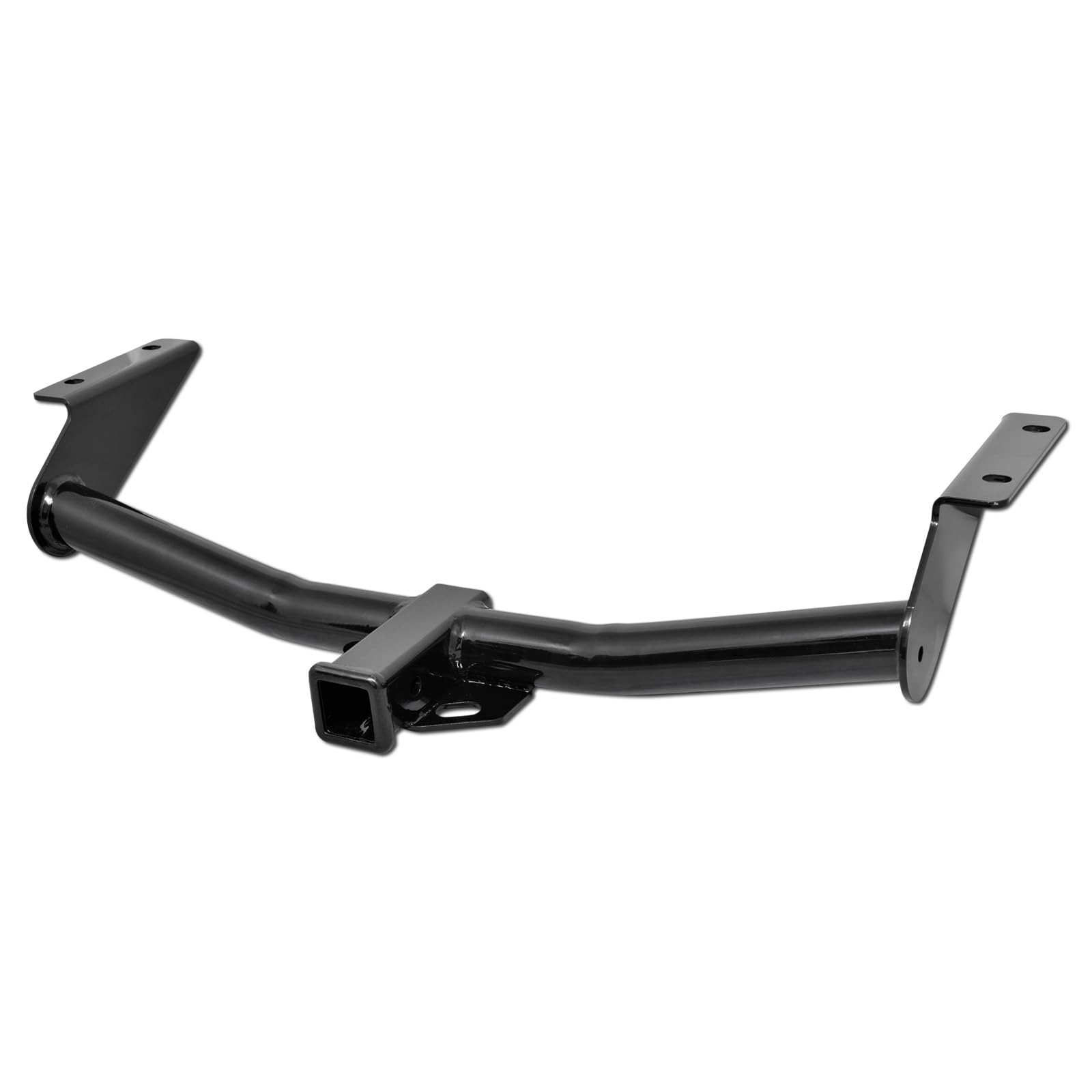 Class 3 ARMORDILLO Trailer Tow Hitch with 2" Receiver Tube - Black Fits 2002-2007 Jeep Liberty