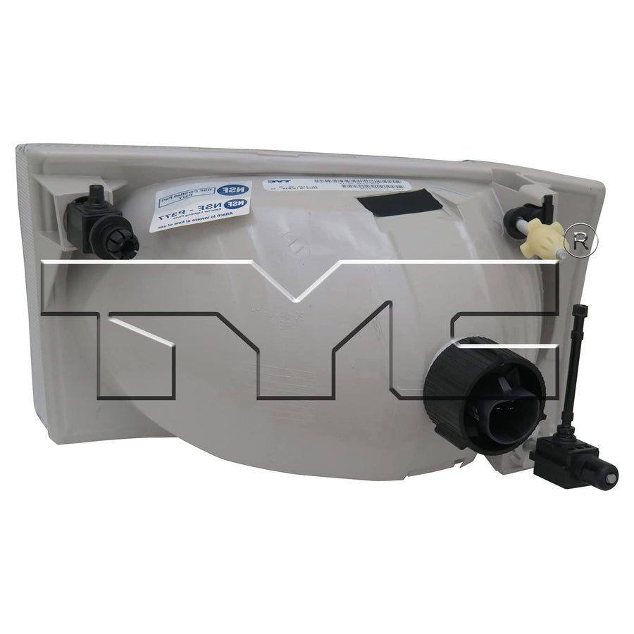 Right TYC Headlight Assembly Compatible with 2002-2004 Ford F- Series Pickup (Hvy Dty)