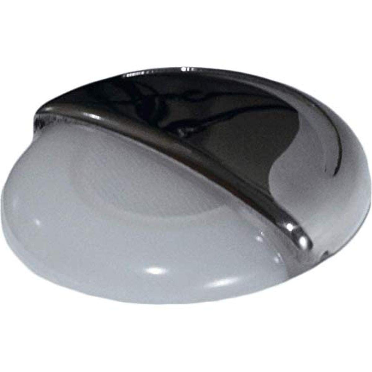 T-H Marine Round LED Companion Way w/Slit, Chrome Cover - RGBW - Pkgd.