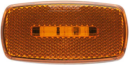 Amber Optronics MCL32AS Surface Mount LED Marker Clearance Light with Reflex