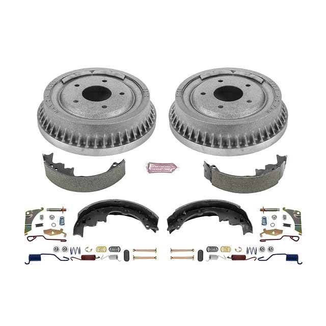 Power Stop KOE15290DK Rear Replacement Brake Kit-OE Brake Drums & Ceramic Brake Pads Autospecialty