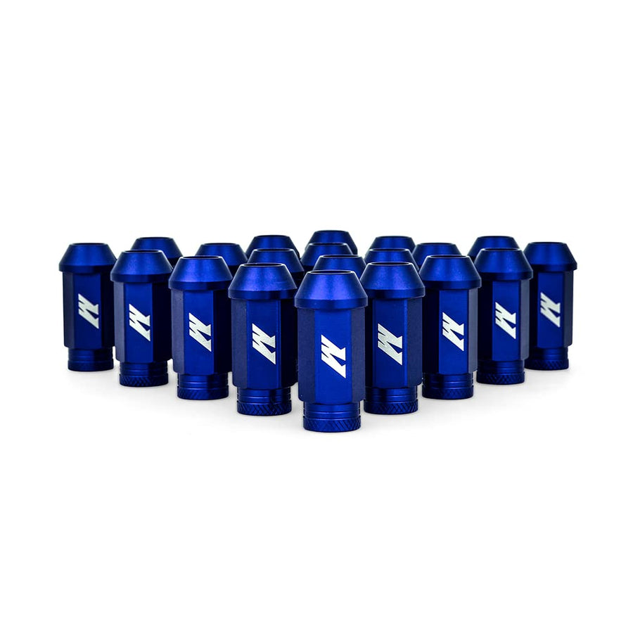 Mishimoto Locking Aluminum Lug Nuts M12x1.5, 20pc Set, Blue