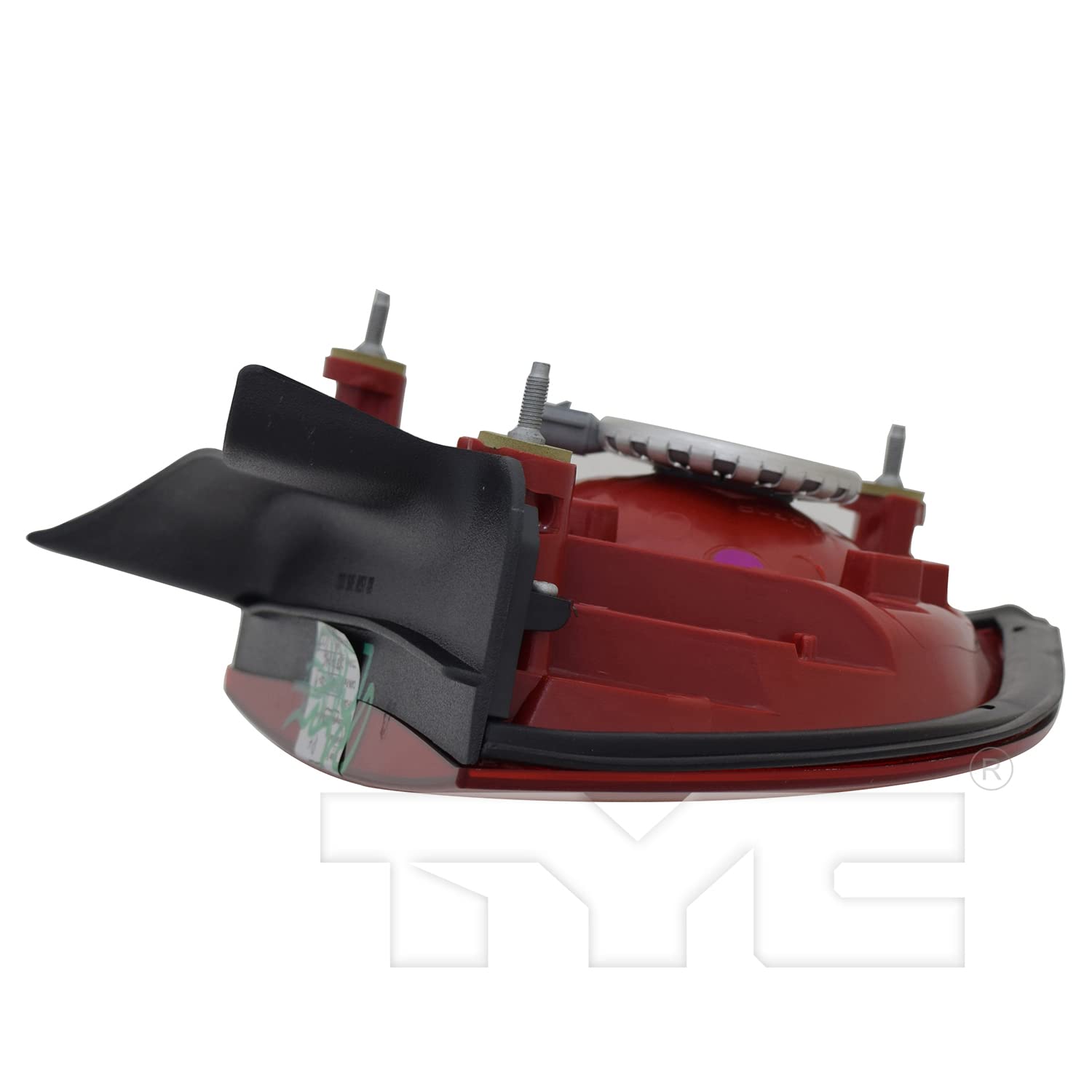 Right TYC Tail Light Assembly Compatible with 2008-2012 Chevrolet Malibu