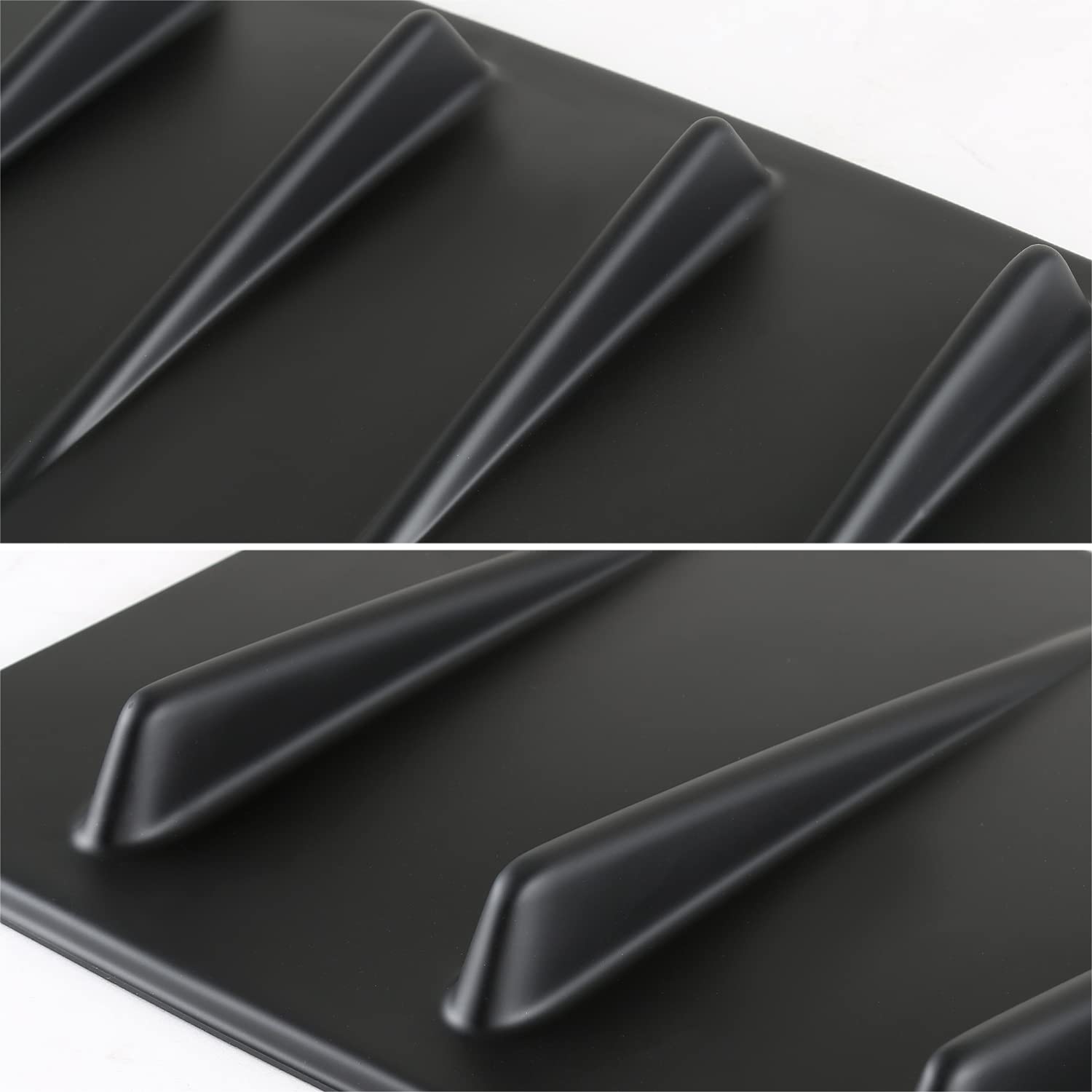 Spec-D Tuning Shark Fin Matte Black ABS Vortex Generator Compatible with 2015-2021 Subaru Impreza WRX STI Models