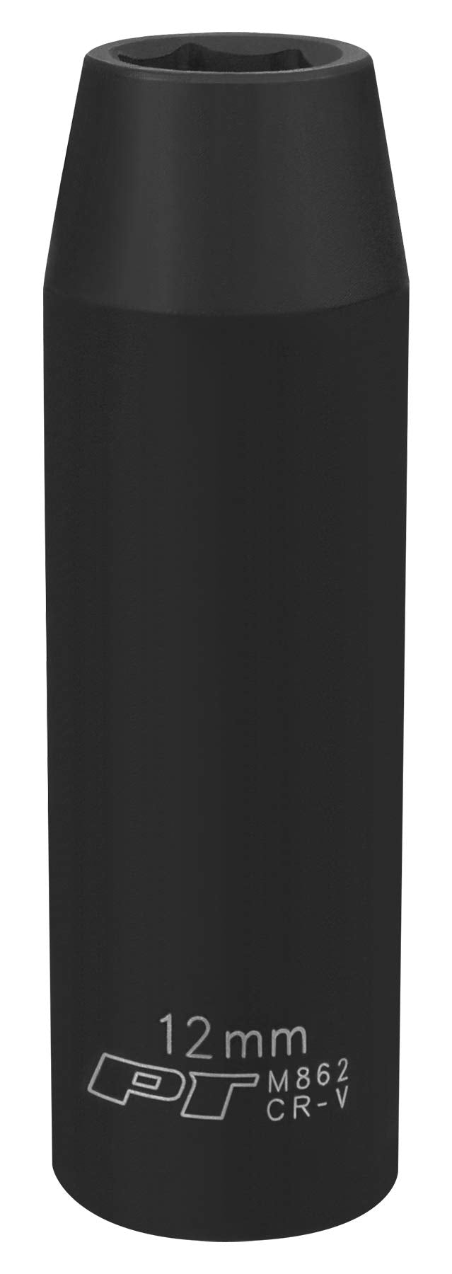 M862 Performance Tool 1/2 Drive 6pt Impact Socket, 12mm - Heavy Duty Socket for High Torque Applications and Professional Use