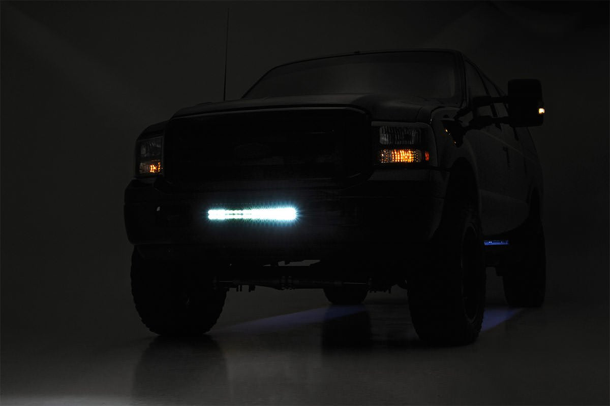 20" Rough Country Black Series LED Bumper Kit for 05-07 Ford Super Duty - 70665