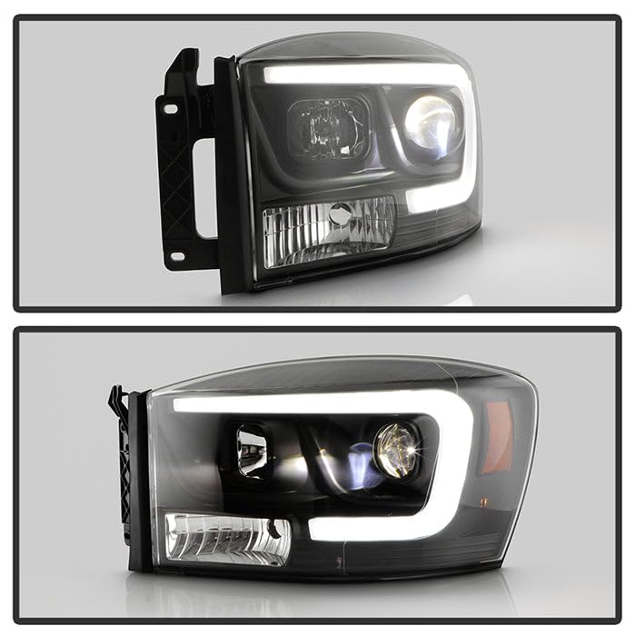 Headlights Spyder Platinum (PRO-YD-DR06PL-BK)